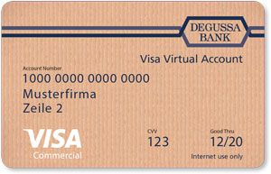 Procurement Card für Amazon Business - Degussa Bank AG